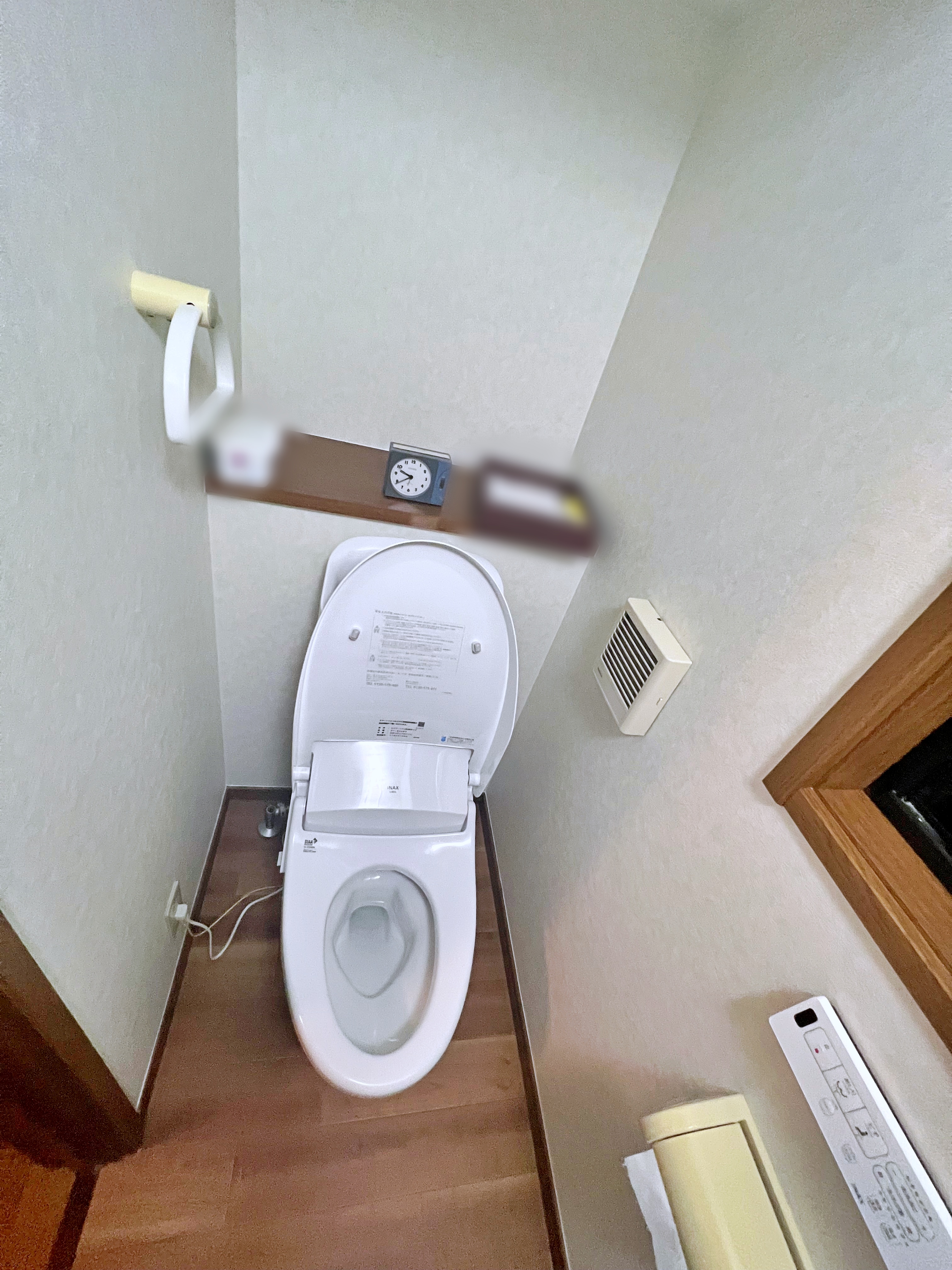 トイレをリフォーム致しました。